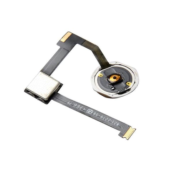(Ny) Hemknappmontering Flexkabel för iPad Pro 12.9 tum / iPad mini 4, Stöder inte fingeravtrycksidentifiering (Guld) Gold