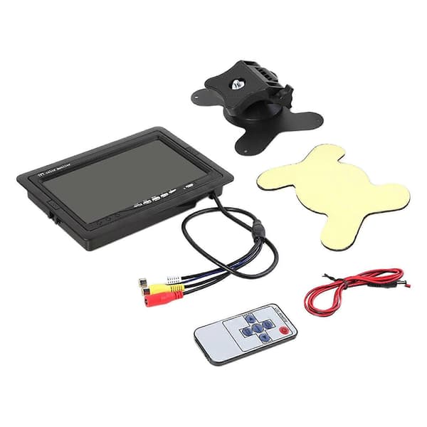 7 tums bil LCD-skärm för backspegel PaL Ntsc Video Backmonitor utan without Camera