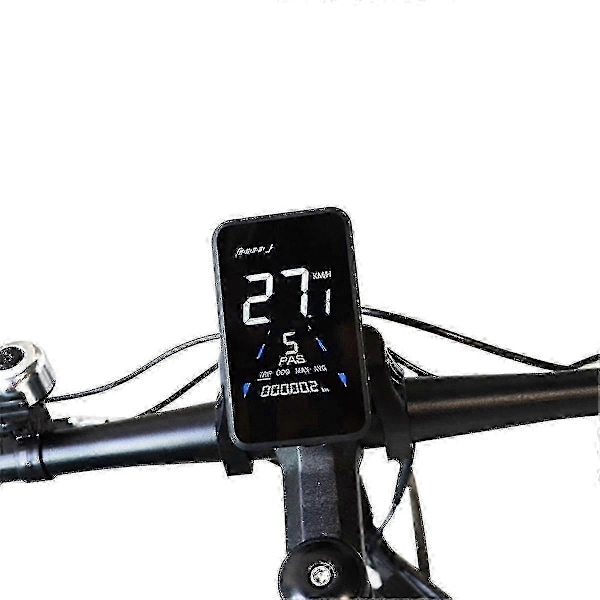 För elcykeldisplay 36V-72V Vattentät LCD-display NC-81F Elcykelpanel Dashboard, Vatten