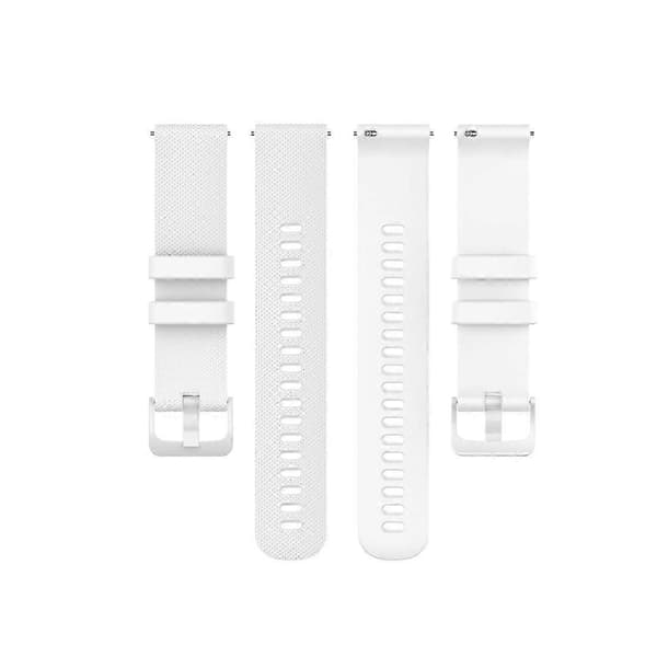 Garmin Vivoactive 4 22mm silikoninen ranneke White