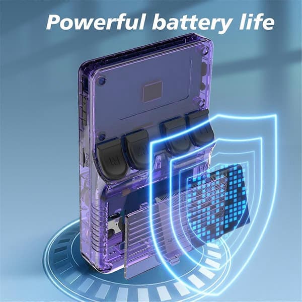 R36S Retro Håndholdt Videospilkonsol Linux System 128GB Spil - Hvid White 128GB