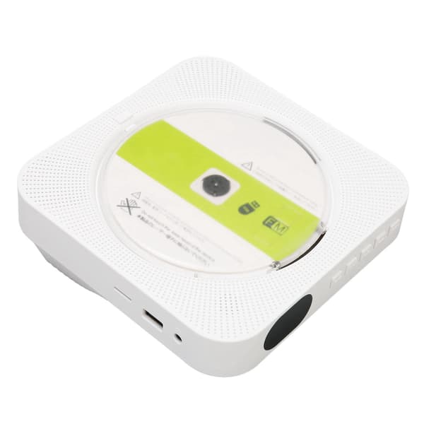 Desktop CD Player, Multifunctional HiFi Stereo, Portable Bluetooth CD Player with Timer Function for Indoor Use