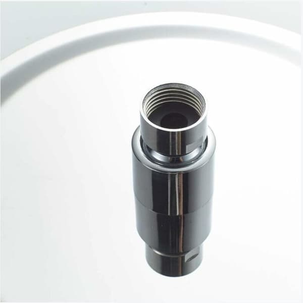 Regnbruserhoved-Deluxe-Ø 20 cm-Sølv-Bruserhoved-304 Rustfrit Stål