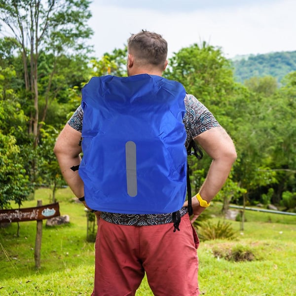Vattentät ryggsäck cover för vandring och utomhusresor.(xl storlek (lämplig  för 60-70 liter)) 47d6 | Fyndiq