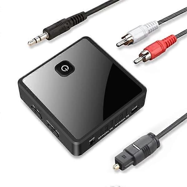 Kuituoptinen Bluetooth 5.0 Audio Lähetin Vastaanotin 2-in-1 Langaton Bluetooth-sovitin Yksi Yhdistää Kaksi Audio-sovitinta MultiColor