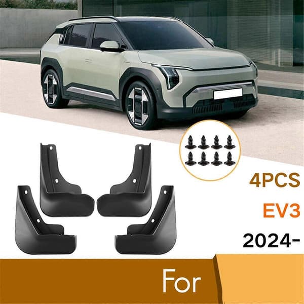 Bil Stænkskærme til EV3 2024 Forreste Bageste Stænklapper Skærme