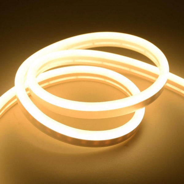 Gör-det-själv juldekoration Flexibel LED-remsa 6 mm smalt ljus, varm blanc, 1M
