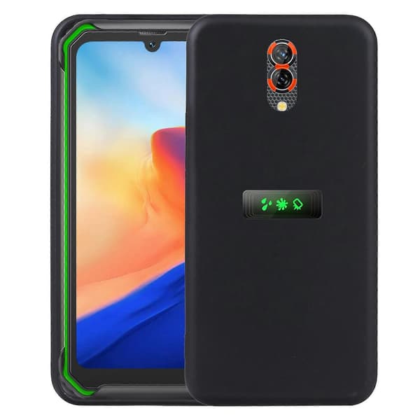 För Blackview BV7200 TPU-telefonfodral Black
