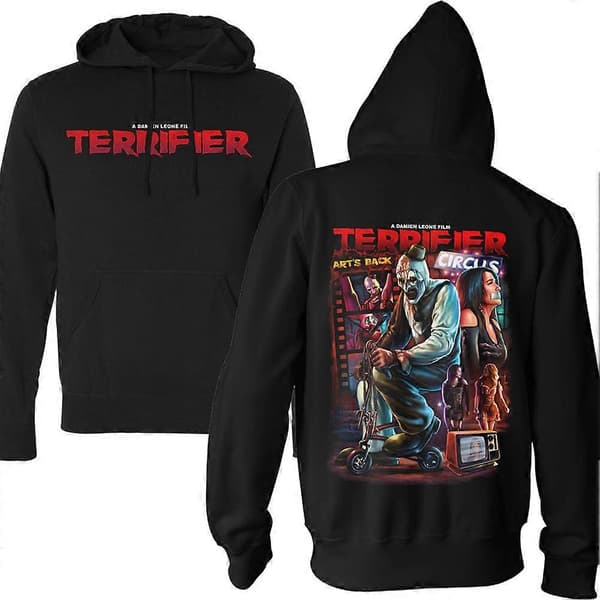 Terrifier Joy Ride Pullover Hættetrøje Sweatshirt ROCKINSTONE XXL