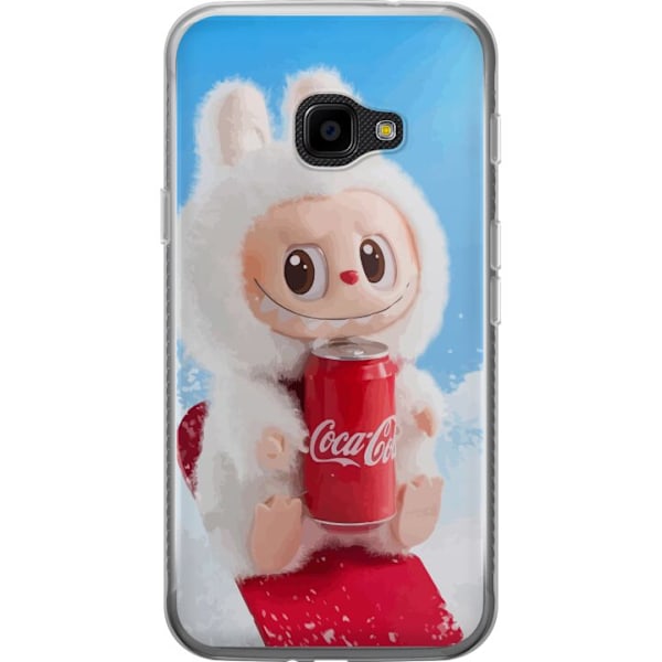 Samsung Galaxy Xcover 4 Transparent Skal Labubu Summer Edition Gjennomsiktig deksel