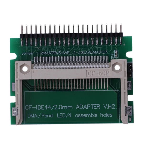IDE 44-nastainen uros-Compact Flash -urossovitinliitin