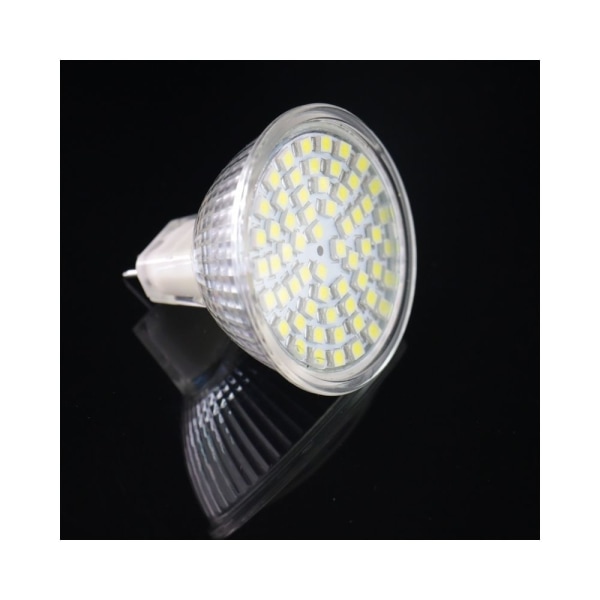 Vit lampa Spotlight glödlampa MR16 4,5W 60 LED 3528 SMD, AC 220V