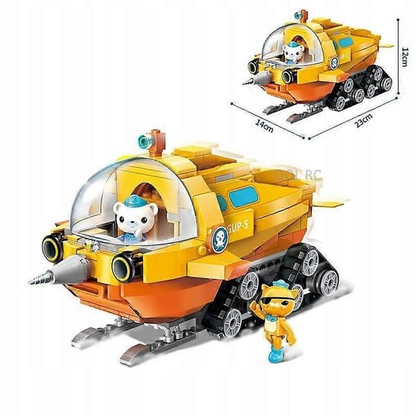 Octonauts Palikat Ajoneuvo Gup-s Hahmot Octonauts