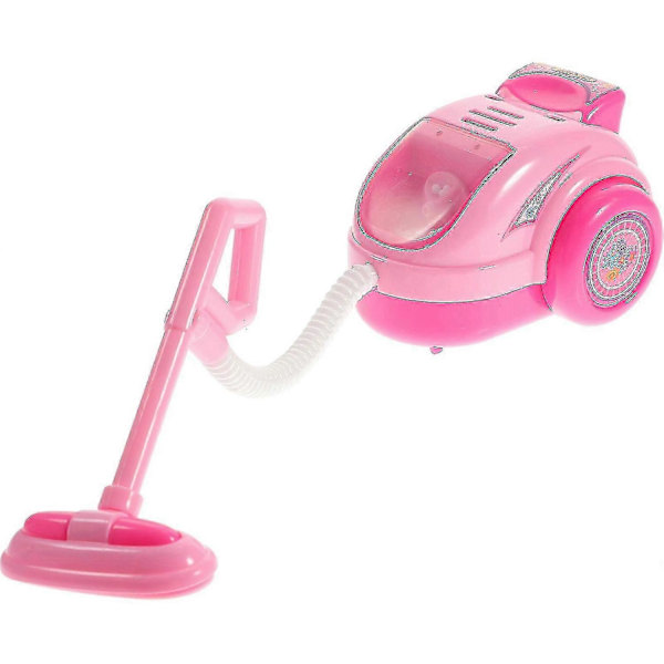 Leksak Dammsugare för Flickor med Ljud, DIY Dammsugare Leksaker för Flickor