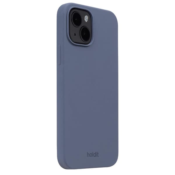 held iPhone 15 Mobilcover Silikone Pacific Blue 48