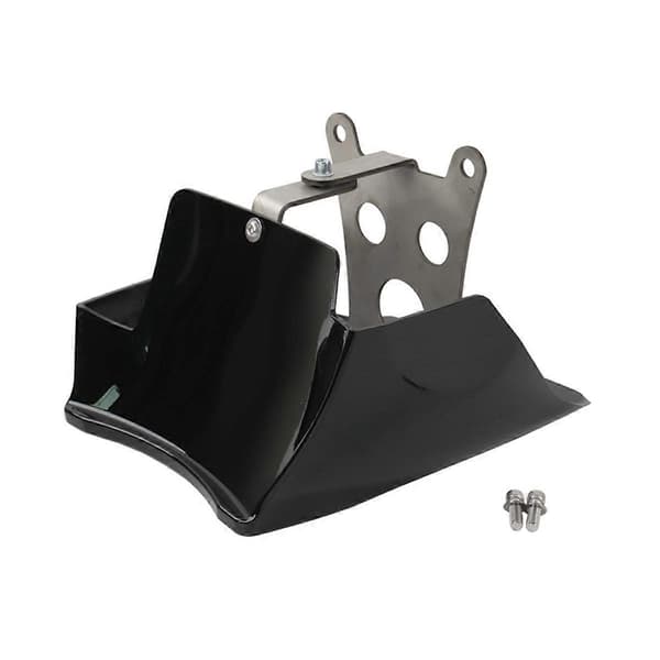 Motorcykel Bagramme Spoiler til M8 Softail Back Fat Bob FXFB FXFBS Custom 2018-2025 Black  Silver