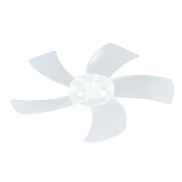 1 * Fläktblad, Plast, Transparent Vit