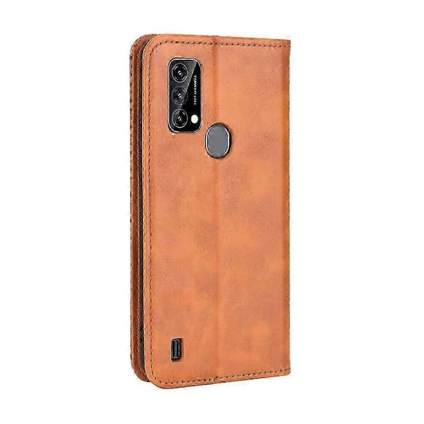 Fodral för Blackview A50 Ställ Skydd Magnetisk Stängning Läder Plånb... Brown