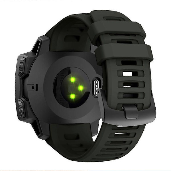 Silikone Urrem Udskiftning til Garmin Instinct - Multicolor Grey