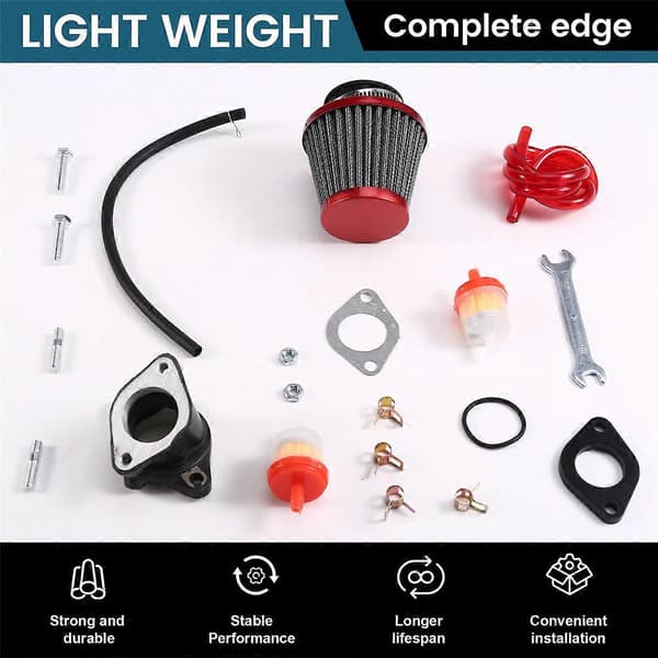 Karburator & indsugningsmanifoldstuds til 125cc - 250CC motorcykel ATV