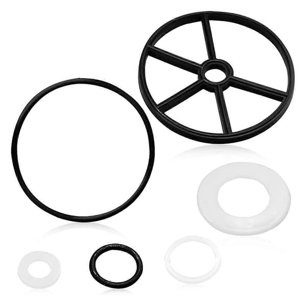 Poolfilterdele Spider Pakningssæt, til sandfilter Black