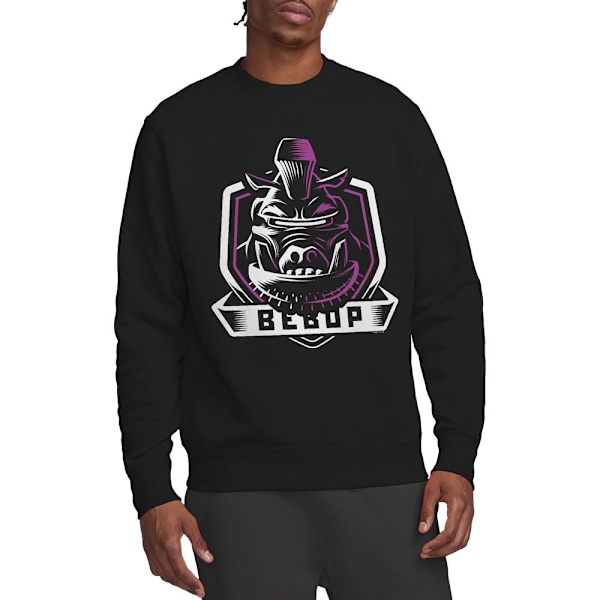 Teenage Mutant Ninja Turtles Unisex Vuxen Bebop Sweatshirt L Blå Svart Black L