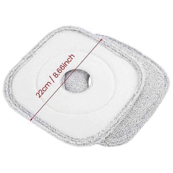 5 st moppduk för Joybos mopp, klämmopp, automatisk separation, roterande rengöring av golv, moppdynor