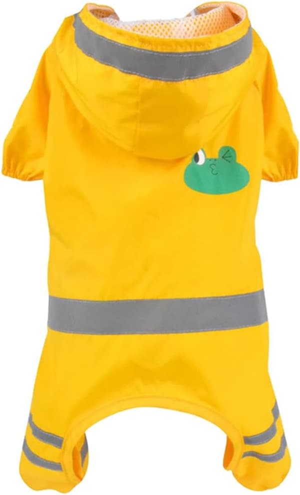 Reflective Raincoat Dog Raincoat for Small and Medium Dogs