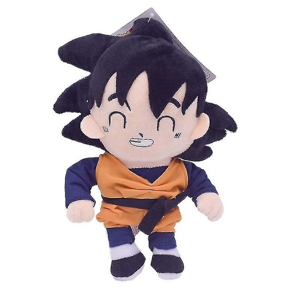 Dragon Ball Bil Dekoration Hänge Plysch Leksaker Goku Super Sayian   Fyllda Bick Vegeta Majin Buu Söta Plyschdocka Barn Gåvor_vv P-BUU 35cm