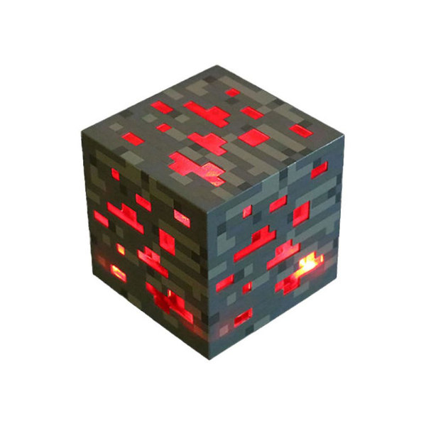 Heminredning Minecraft Game Perifer Miners Uppladdningsbar Lampa Nattljus Present Red
