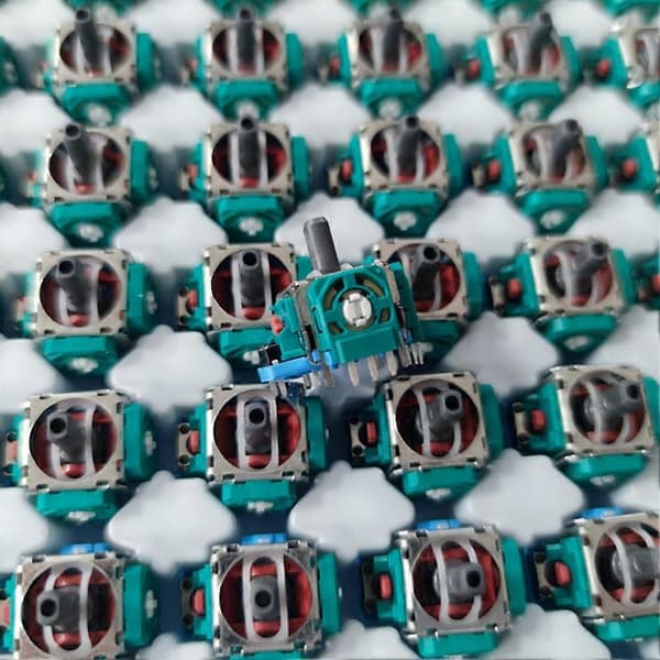 10 STK 3D Joystick Potentiometer til Game Controller Vibrerende Joystick Reparationsdele Green