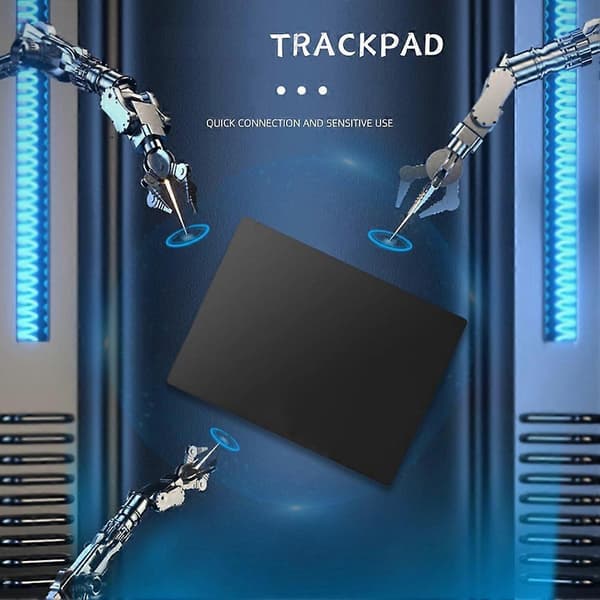 USB Kablet Multi-Touch Trackpad Slank Touchpad Mus til Windows Desktop/Bærbar/Notebook Computer PC White