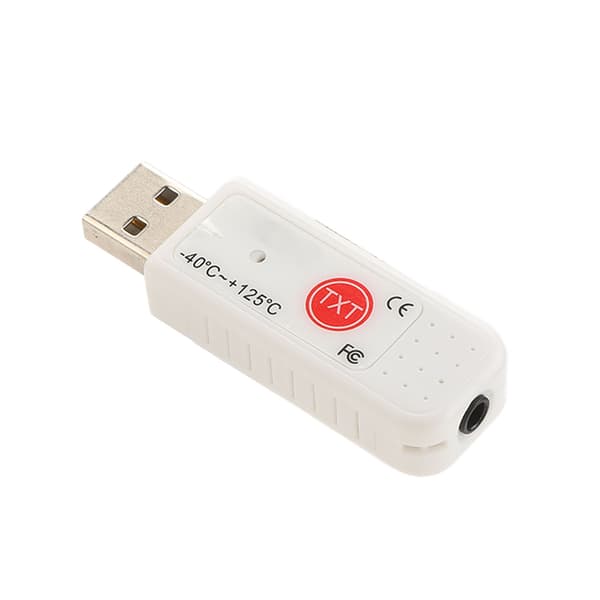 USB-datatermometer med dobbel temperaturvisning og datalogger