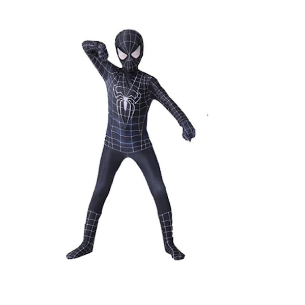 Spiderman Cosplay-dräkt för barn, Halloween Cosplay-dräkt L(130-140)