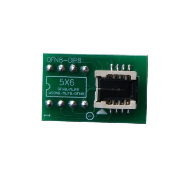 QFN8/WSON8/MLF8/MLP8/DFN8 TIL DIP8 Programmer, 6X5mm IC Chips Socket