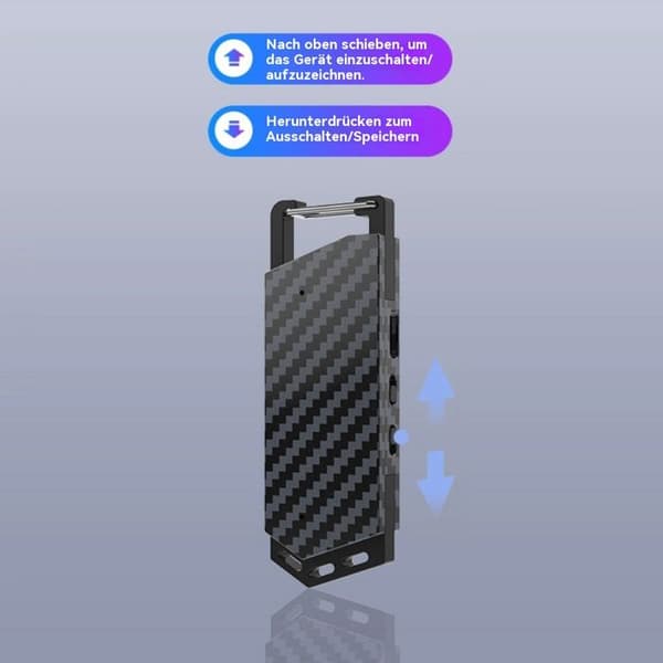 Kolfiber videobandspelare, gränsöverskridande, Amazon, flashrea, AI, Bluetooth, 32GB.