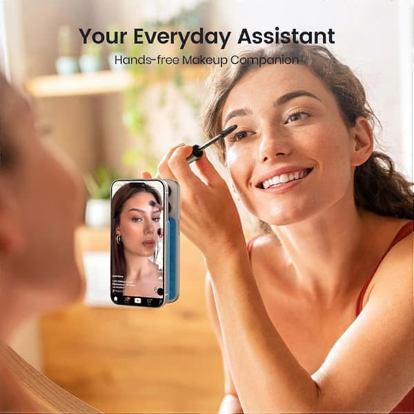 Klearlook 4-pack Silikon Sugpropp Mobilskal Fäste Dubbelsidigt, Klibbigt Mobilgrepp