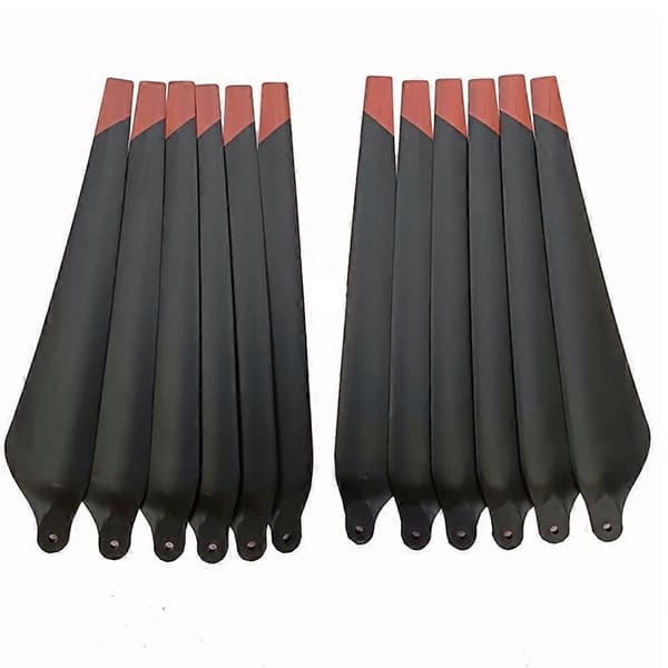 12 stk. Propell 3820S Propeller CW CCW Bladrekvisitter for Agras T30 Drone Tilbehør ()