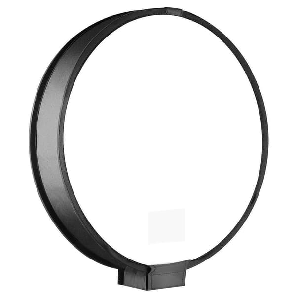 40 cm rund universal bærbar speedlight softbox flash diffuser on-top softbox til kamera