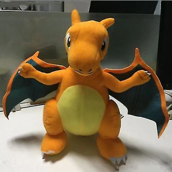 30cm Plyschdocka Pokemoned Gosedjur Charmander Drake Pikachued Dinosaurie Barn Gåva