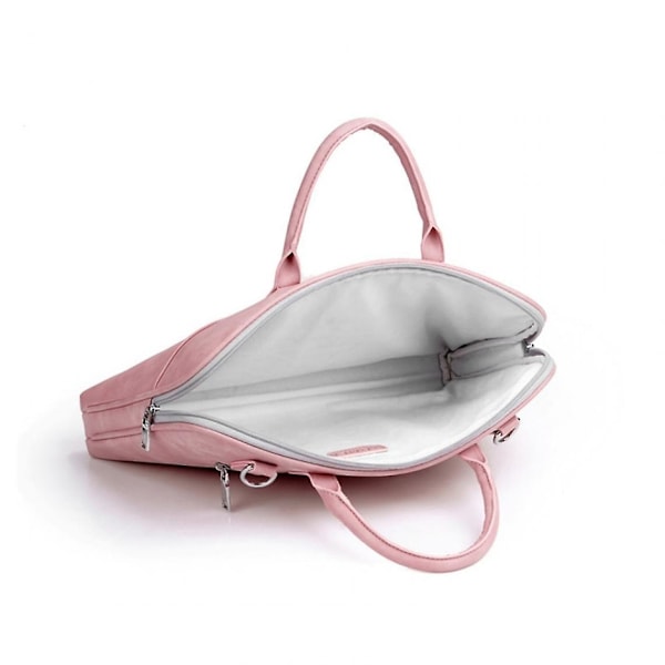Stilig PU-skinnveske for kvinner, 14-tommers Apple Notebook Air 13, bærbar, avslappet, vanntett | Laptopveske | Laptopvesker for kvinner