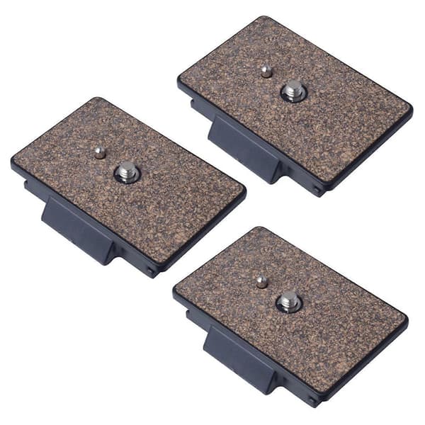 3X Quick Release Plade til QB-6RL PH-368 PH-268R /288R -870RM DC70 black
