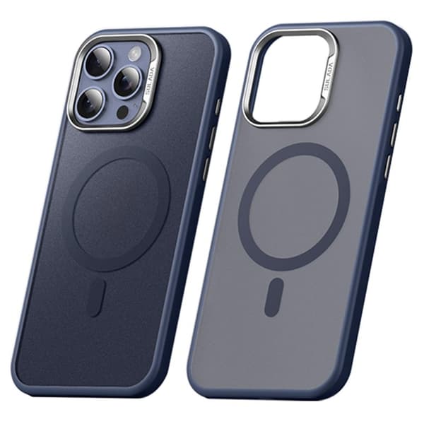 SULADA Mobilskall til iPhone 15 Pro MagSafe Ultra-Tynn PC+TPU Blå 150
