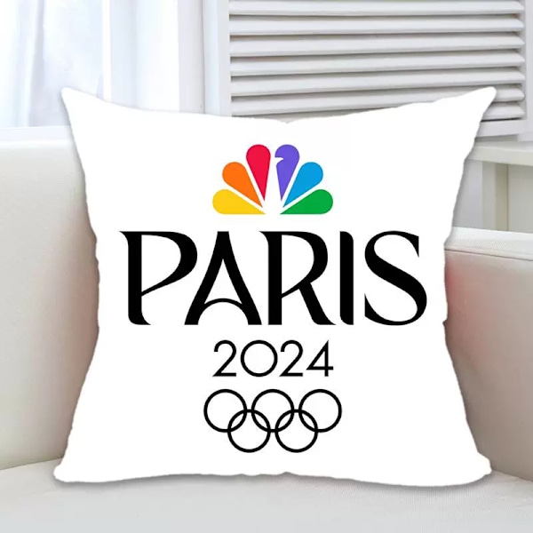 Phryges-designad kudde och filt för Paris Olympics: Det perfekta valet för fans! STYLE 1