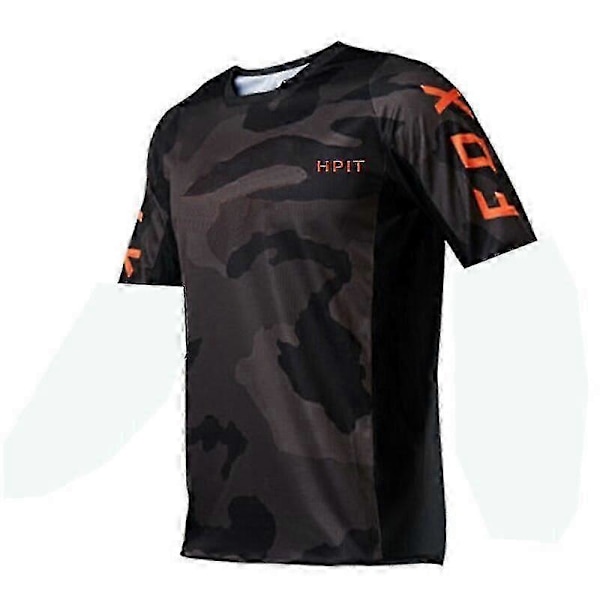 2020 Herre Downhill Trøyer Hpit Fox Mountain Bike Mtb Skjorter Offroad Dh Motorsykkel Trøye Motocross Sportsklær Klær Fxr Sykkel Jersey5 XL