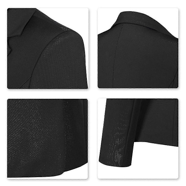 Cloudstyle Naisten Business 2 Napin Slim Fit Bleiseri Black S