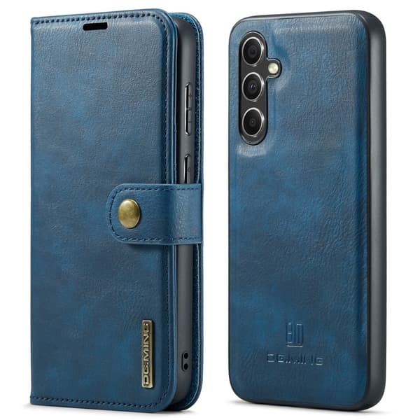 DG MING Samsung A56 5G 2-i-1 Magnet Plånboksfodral - Blå Blue Bl\u00e5