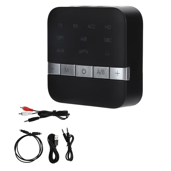 2-i-1 Bluetooth 5.0-adapter sender mottaker trådløs Bluetooth lydadapter for datamaskin