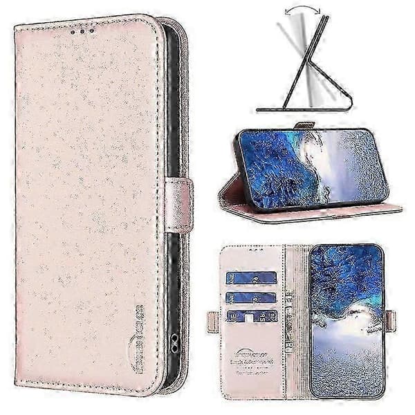 Samsung Galaxy A56 5G Læder Flip Wallet Cover Pink