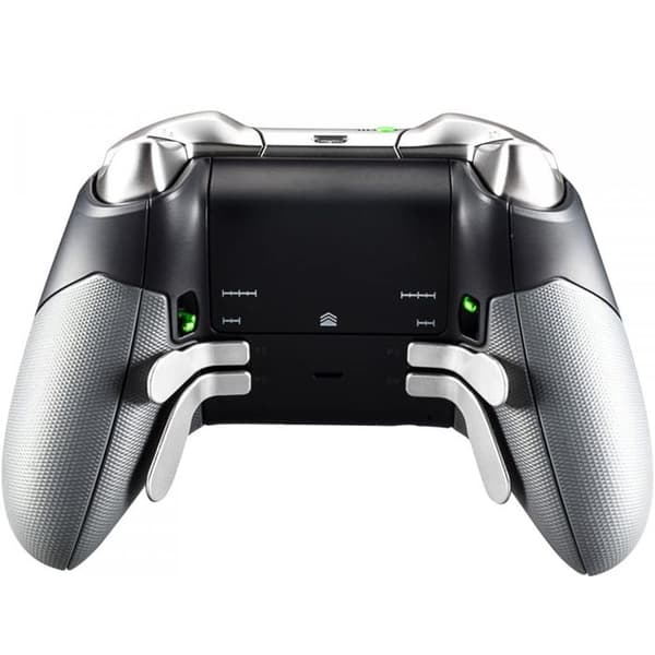 Sett med 4 rustfrie stålspaker, reservedeler, for Xbox One Elite, Switch, PS4-kontrollere.